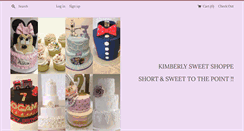 Desktop Screenshot of kimberlysweetshoppe.com